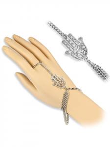 Bungsa Серебряная цепочка на руку