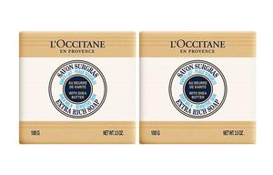 Очищающая эмульсия L'OCCITANE Shea Milk для сужения пор, против морщин, увлажняющая, контролирующая жирность 100г/100г*2 LOCCITANE, Shea белый 100g*2