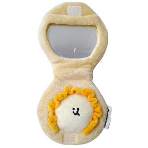 Оригинальная плюшевая кукла Shell Plush с карманным зеркальцем, подвеска, высота 5см Mounrain