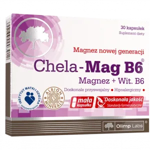 Olimp Chela-Mag B6 биологически активная добавка, 30 капсул/1 упаковка