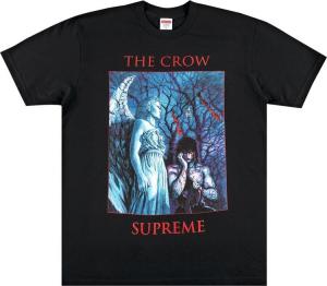 Футболка Supreme x The Crow Tee 'Black', черный