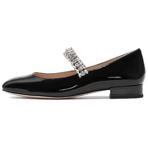 Туфли Мэри Джейн на блочном каблуке Toffee, женские Staccato, Glow In The Dark Black