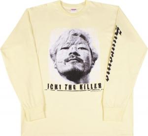 Лонгслив Supreme Ichi The Killer Long-Sleeve Tee 'Pale Yellow', желтый
