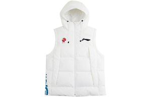 Спортивная баскетбольная коллекция жилет мужской туман белый Lining, белый