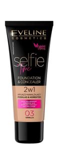 Eveline Selfie Time 2w1 Праймер для лица, 03 Vanilla