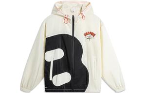 Li Ning ПОДКЛАДКА Мужской тренч, Молочно-белый