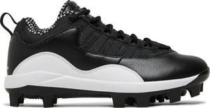 Бутсы Air Jordan 10 Retro MCS Low Black White, черный