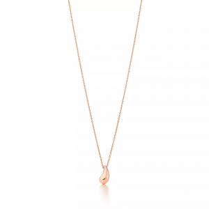 Колье Tiffany & Co. Teardrop, розовое золото