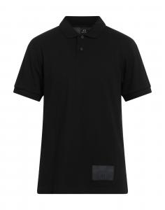 Рубашка поло Armani Exchange, черный