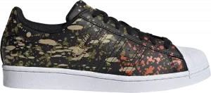 Кроссовки Adidas Superstar 'Splashes, Splatter and Drips - Black', черный
