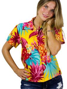 Блуза King Kameha Pineapple, желтый