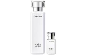 Набор для ухода за кожей squalane pure beauty oil + hydrating softening lotion g lotion: увлажняющий, смягчающий, успокаивающий HABA, Toner 180ml + beauty oil 30ml