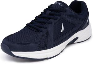 Мужские кроссовки Nautica для бега, спортивные, модные, с шнуровкой, мягкие для тренировок, тенниса - с амортизацией, дышащие, легкие и удобные, темно-синий
