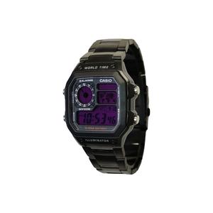 CASIO Часы Retrofit Series Quartz Movement Stainless Steel Strap Watch Unisex Black Dial