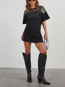 Короткое платье LA Angels Kleid, черный