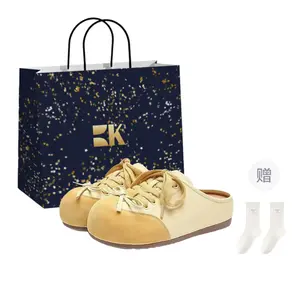 Boldi Kuki Женские закрытые тапочки желтые, цвет Yellow