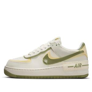 Кроссовки air force 1 shadow 'pale ivory oil green' Nike, мультиколор