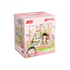 Набор слепых коробок Cherry Balls Round Fun Market, конструктор, отдельная слепая коробка/полный набор 9 шт JAKI