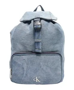 Мини-Рюкзак Denim Luna с откидной крышкой Calvin Klein, синий