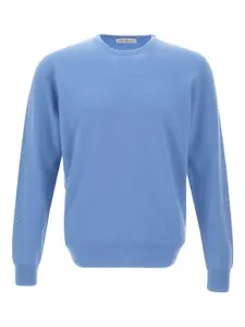 Вязаный свитер с круглым вырезом Della Ciana, синий