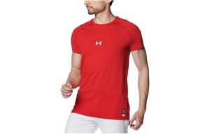 Футболка мужская красная Under Armour, красный