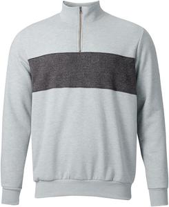 Мужская классическая толстовка Pearl Izumi с застежкой-молнией до середины груди, 9340-BL, серый