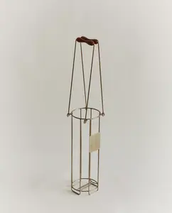 Корзина для теннисных мячей Zara Home Metal Tennis Ball, серый