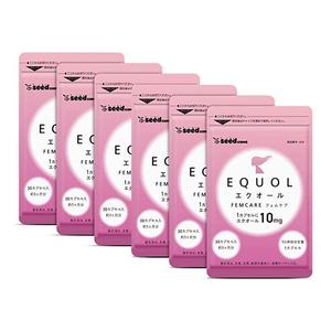 Добавка Seedcoms Equol Femcare, 6 предмета, 30х6 таблеток