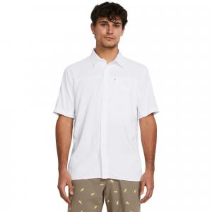 Мужская рубашка UA Fish Pro Hybrid Woven на пуговицах Under Armour, White/White/Halo Grey