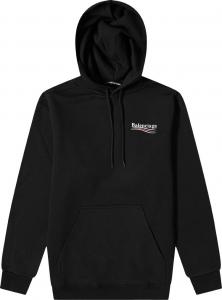 Худи Balenciaga Political Campaign Hoodie 'Black', черный