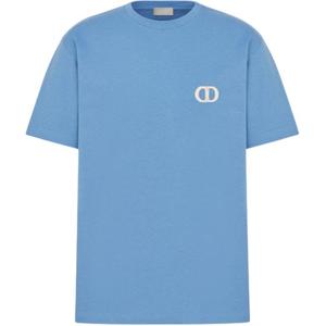 DIOR Футболка мужская синяя