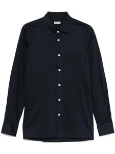 Kiton рубашка на пуговицах, синий