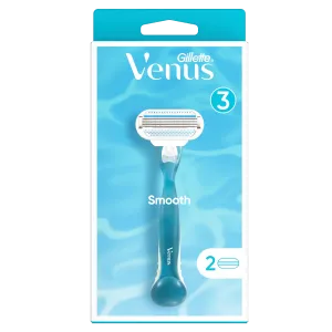 Gillette Venus Smooth набор: бритва женская, 1 шт. + патроны, 2 шт.