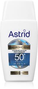 Защитный флюид с гиалуроновой кислотой и золотом SPF 50 Astrid, 50 мл