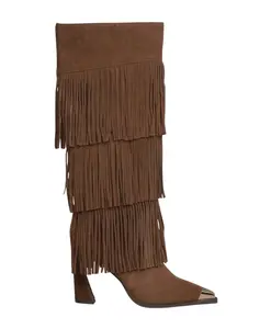 Сапоги с бахромой Alma En Pena, коричневый