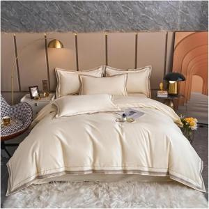 Generic Комплект постельного белья из мягкой муслиновой ткани с элегантной вышивкой