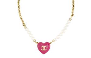 Металлические колье для женщин CHANEL, золото