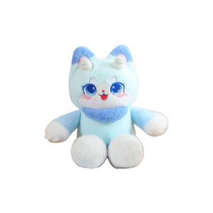 Плюшевая игрушка котенка, плюшевая кукла, высота 50см XIWANTONG, синий