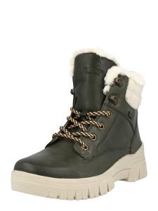 Ботильоны на шнуровке REMONTE, Dark green