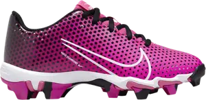 Кроссовки Hyperdiamond 4 Keystone GG GS 'Black Fierce Pink', розовый