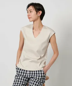 Футболка UBCB C с двойным V-образным вырезом 2 United Arrows, цвет Lt.Gray