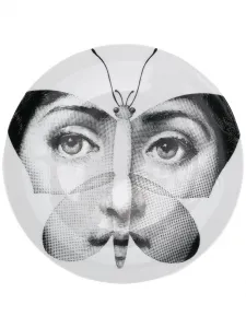 Тарелка Tema e Variazione N°96 Fornasetti, белый