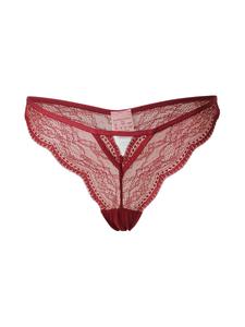 Стринги Hunkemöller ISABELLE CHEEKINI, кроваво-красный