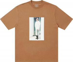 Футболка Palace American Psycho T-Shirt 'Mocha', коричневый