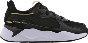 Кроссовки Puma RS-X AC Infant Trophy - Gold, черный