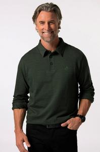 Поло BOSTON PARK LANGARM, MINIMAL-MUSTER, BIS 52/54 / 84/86, Cloudy Green/Green
