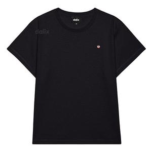 Женская футболка lil peach легкая с высокой талией Dalix, Black