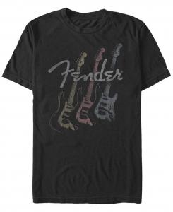 Мужская футболка с круглым вырезом и короткими рукавами triple fret Fifth Sun, черный