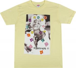 Футболка Supreme Naomi Tee 'Pale Yellow', желтый