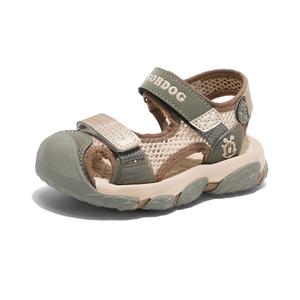 Детские сандалии для подростков BOBDOG, черный/зеленый